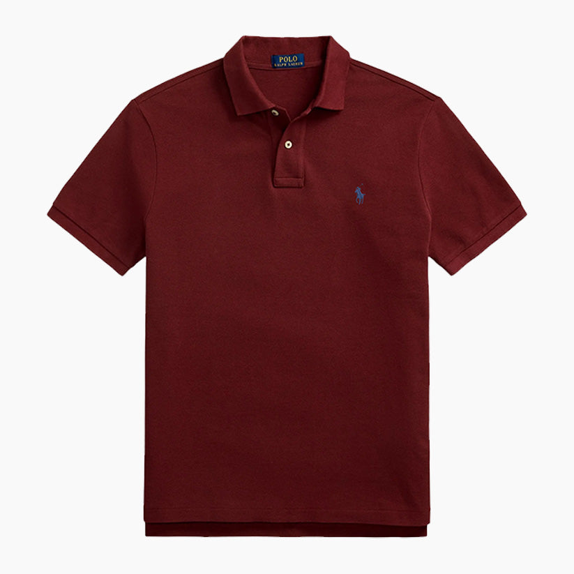 Men's Classic Cotton Polo Shirt Maroon - Dazzler Store
