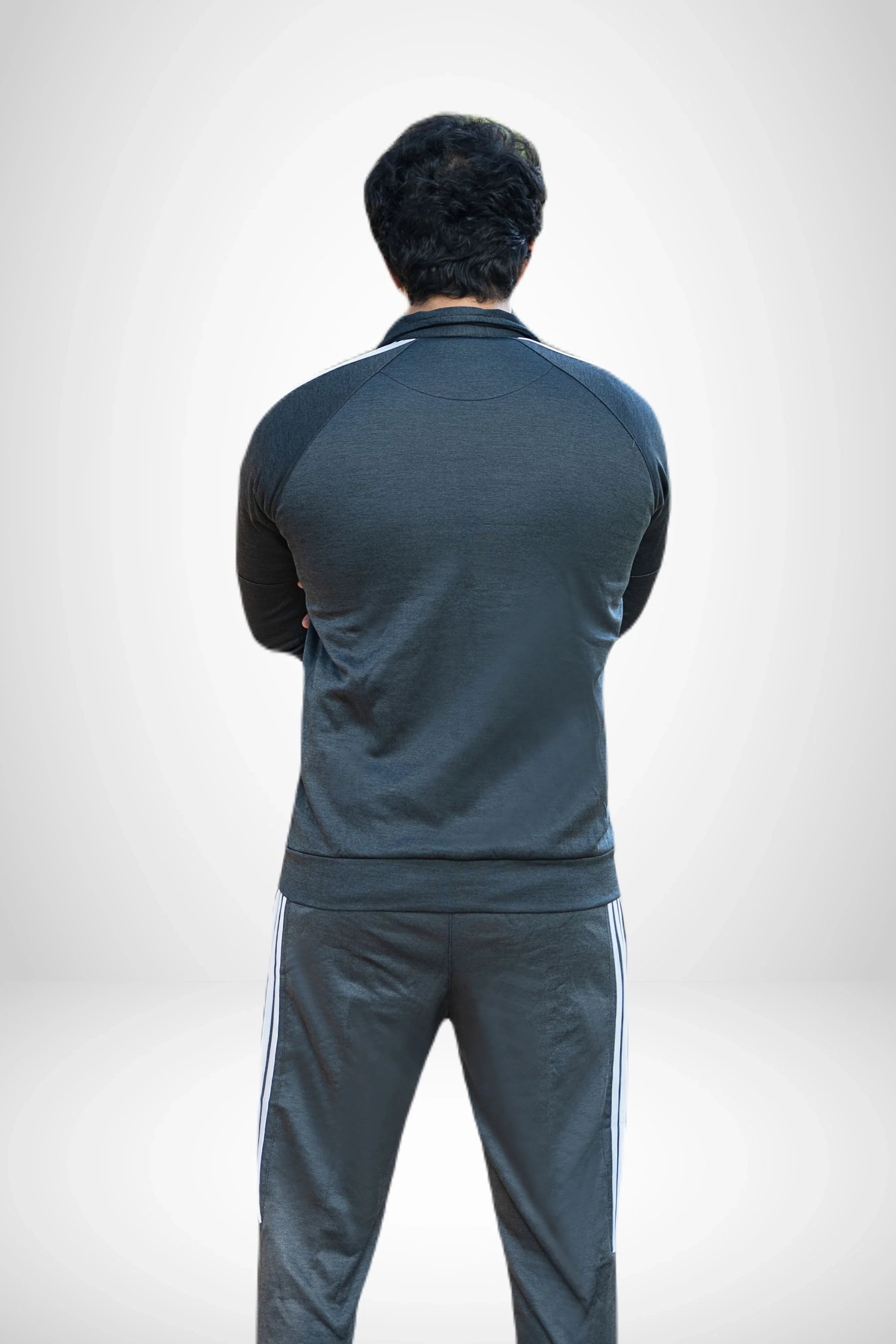 A-D-S Premium Quality Charcoal Black Tracksuit - Dazzler Store