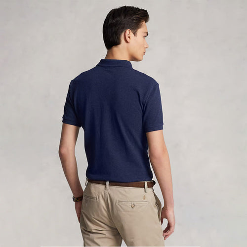Men's Classic Cotton Polo Shirt Blue - Dazzler Store