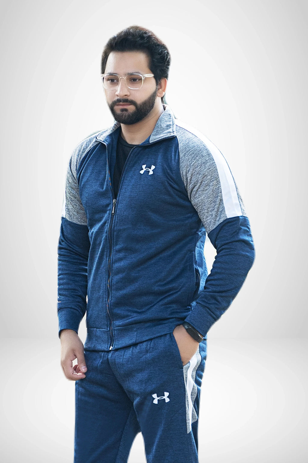 Under Armour Premium Quality Blue Tracksuit - Dazzler Store