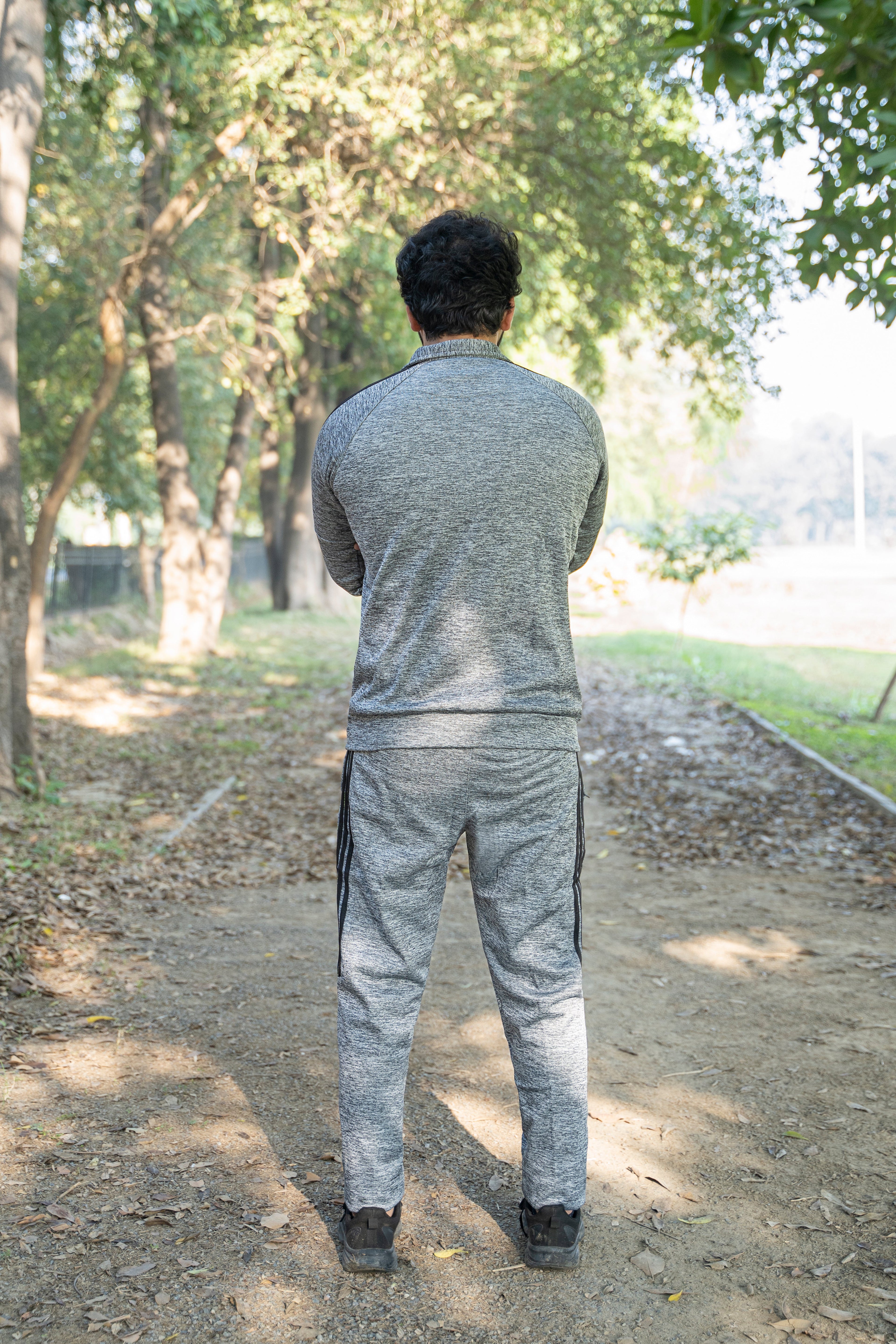A-D-S Premium Quality Grey Tracksuit - Dazzler Store