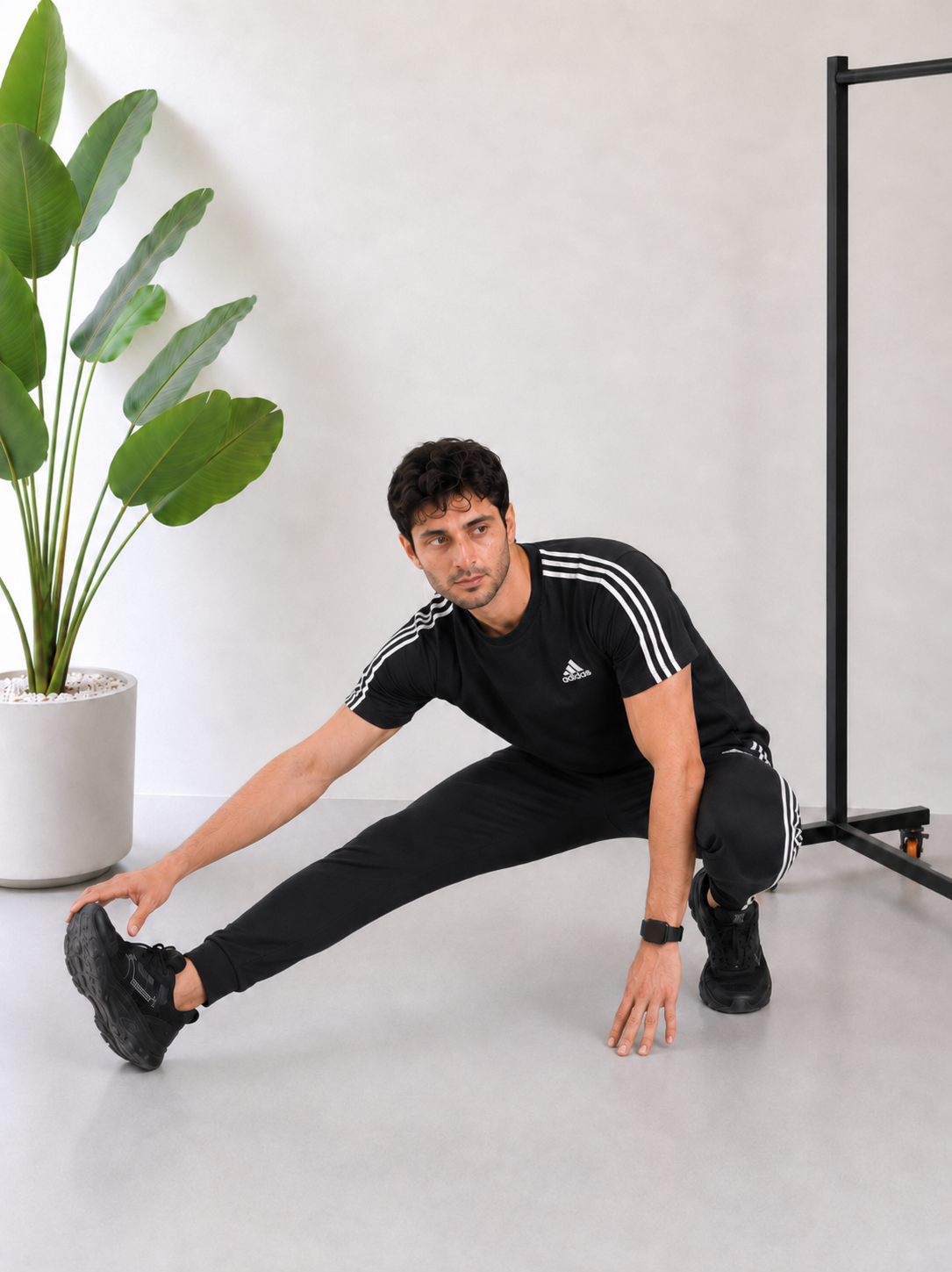 Adi Tri-liner Black Tracksuit