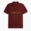 Men's Zipper Polo Shirt Maroon - Dazzler Store