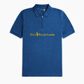 Men's Zipper Polo Shirt Blue - Dazzler Store
